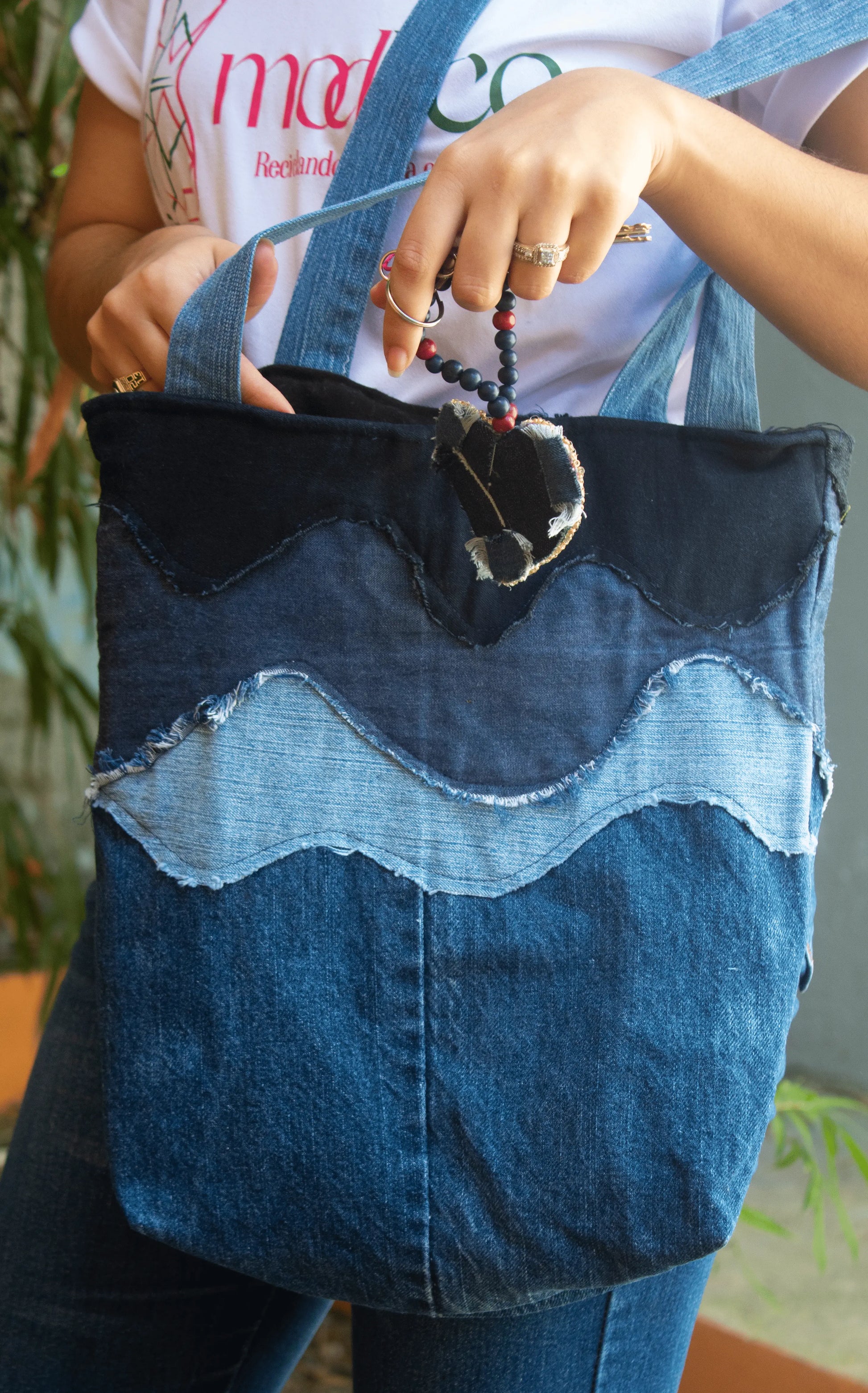 Totebag Eco Jeans – Edición Upcycled - Modeco RD