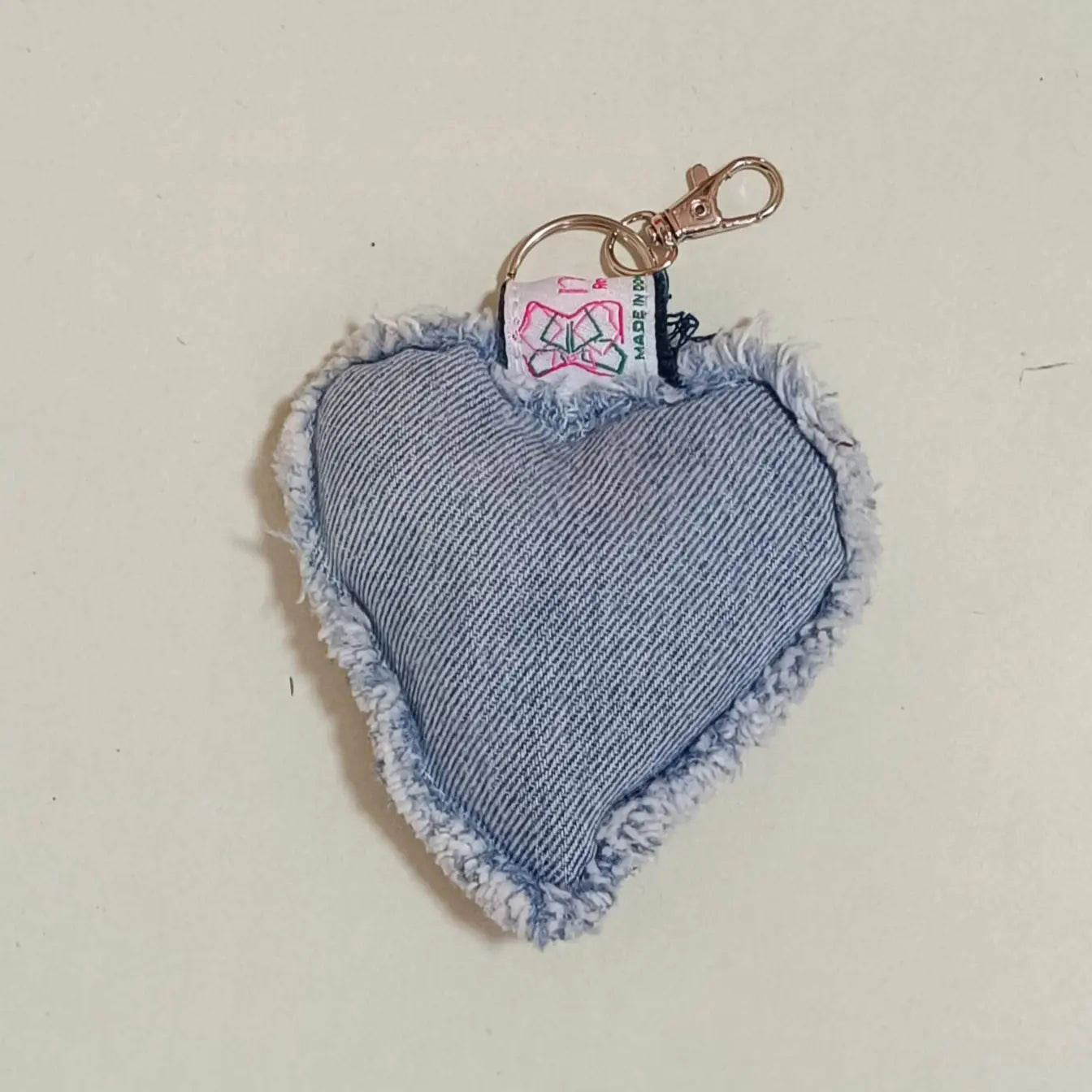 Llavero Eco Star Heart - Jeans Reciclado - Modeco RD